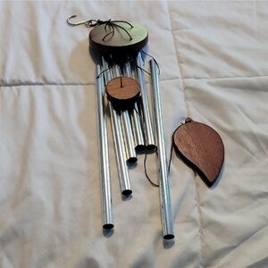 Silver and Brown Wind Chime